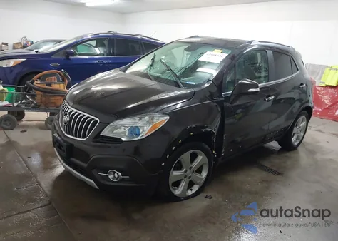 2015 Buick Encore Leather z USA, uszkodzony, nr VIN KL4CJCSB4FB261522